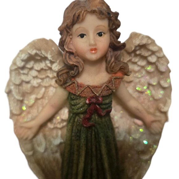 Angelic Harmony Angel Figurine Ks Collection Hand Painted - Picture 9 of 10